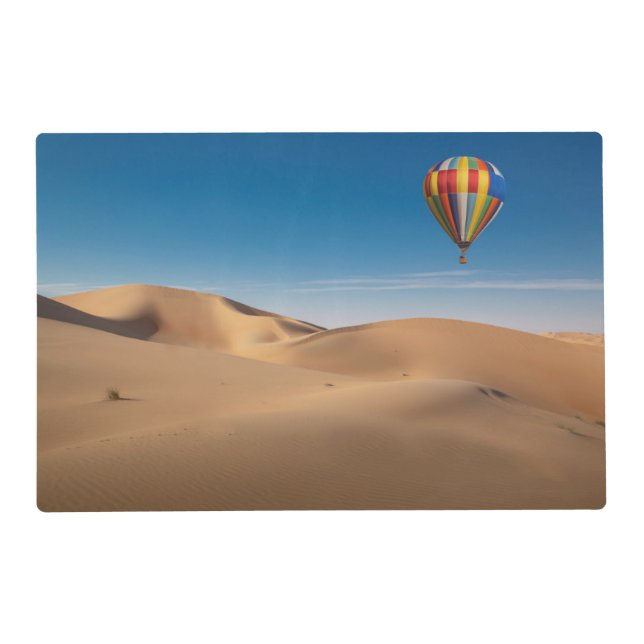 Deserts | Sand Dunes in the Dubai Desert Placemat (Front)