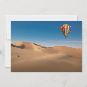 Deserts Sand Dunes in the Dubai Desert Thank You Card