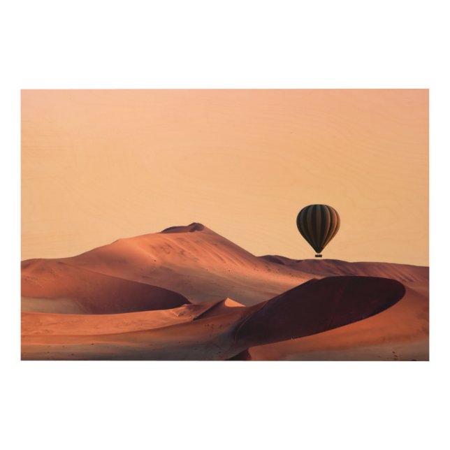 Deserts | Sand Dunes Namib-Naukluft National Park Wood Wall Art (Front)