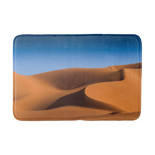 Deserts Sand Dunes Near Illizi, South Algeria Bath Mat
