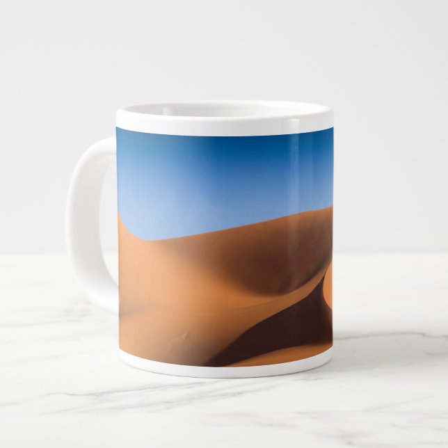 Deserts | Sand Dunes Near Illizi, South Algeria Giant Coffee Mug (Front Left)