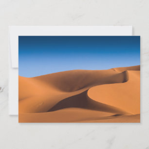 Deserts   Sand Dunes Near Illizi, South Algeria Thank You Card