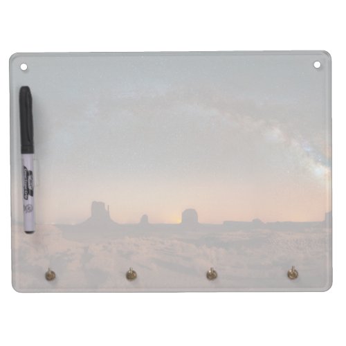 Deserts  Starry Sky Over A Desert Landscape Dry Erase Board With Keychain Holder