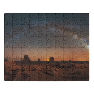 Deserts   Starry Sky Over A Desert Landscape Jigsaw Puzzle