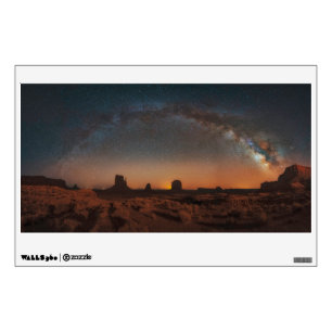 Deserts   Starry Sky Over A Desert Landscape Wall Decal