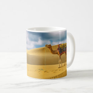 Deserts Thar Desert Rajasthan India Camel Coffee Mug