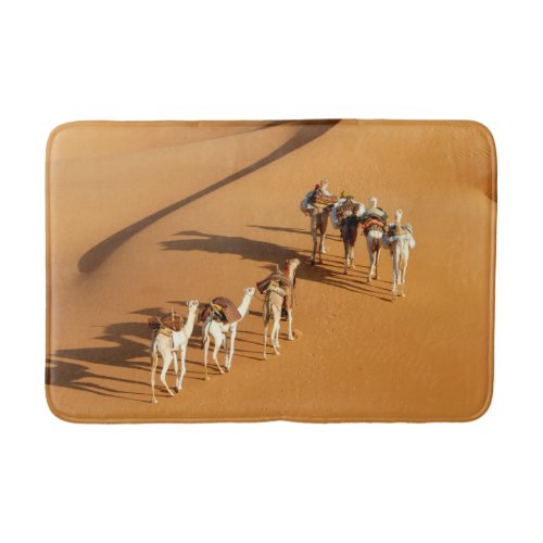 Deserts  Tuareg Walk with Camels Bath Mat
