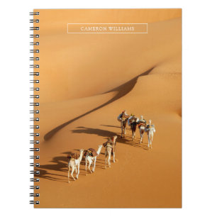 Deserts   Tuareg Walk with Camels Notebook
