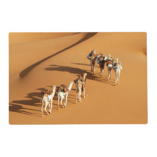 Deserts Tuareg Walk with Camels Placemat