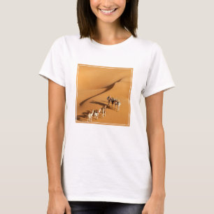 Deserts Tuareg Walk with Camels T-Shirt