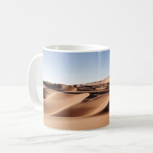 Deserts  United Arab Emirates Sand Dunes Coffee Mug