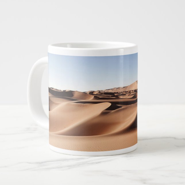 Deserts | United Arab Emirates Sand Dunes Giant Coffee Mug (Front Left)