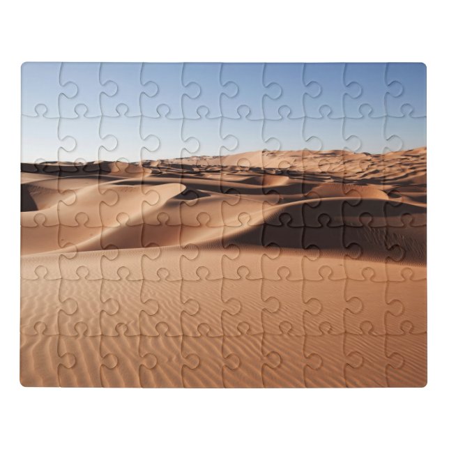 Deserts | United Arab Emirates Sand Dunes Jigsaw Puzzle (Puzzle Horizontal)