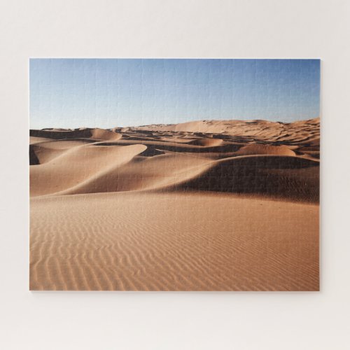 Deserts  United Arab Emirates Sand Dunes Jigsaw Puzzle