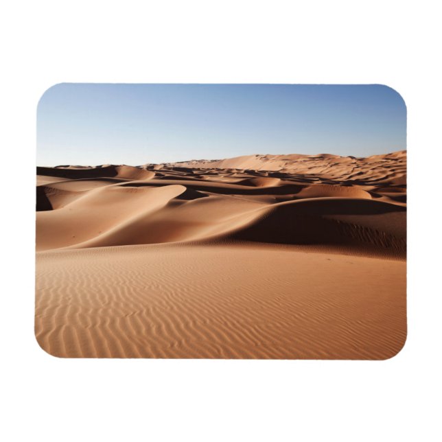Deserts | United Arab Emirates Sand Dunes Magnet (Horizontal)