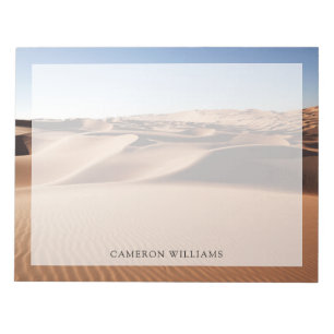 Deserts   United Arab Emirates Sand Dunes Notepad