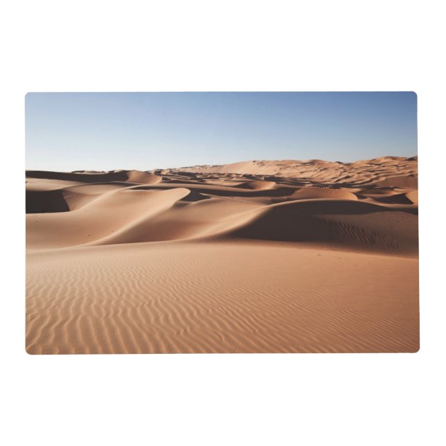 Deserts | United Arab Emirates Sand Dunes Placemat (Front)