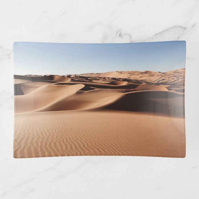 Deserts | United Arab Emirates Sand Dunes Trinket Tray (Front)