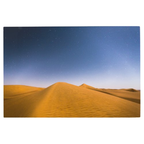 Deserts  Wahiba Sands Oman Metal Print