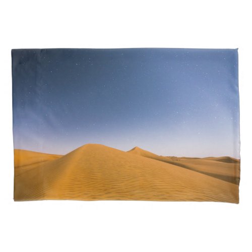 Deserts  Wahiba Sands Oman Pillow Case