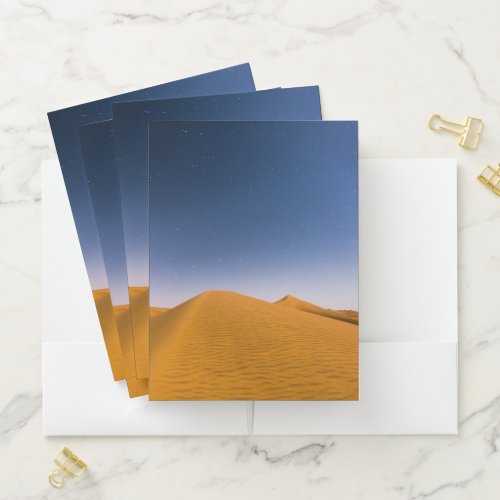 Deserts  Wahiba Sands Oman Pocket Folder