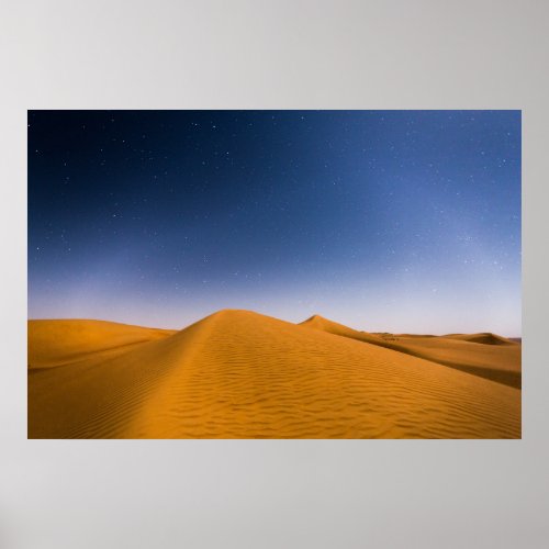 Deserts  Wahiba Sands Oman Poster
