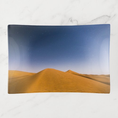 Deserts  Wahiba Sands Oman Trinket Tray
