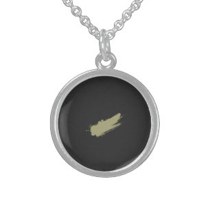 DesertSage  Noir  Sterling Silver Necklace
