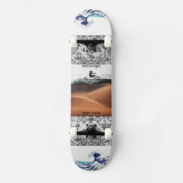 DesertSurfer/Vortexovvision Skateboard (Front)