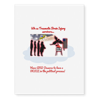 Deserve a voice temporary tattoos