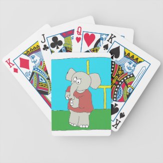 Desfense Tough Bicycle Playing Cards