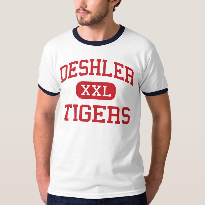 Deshler Tigers High School Tuscumbia Alabama TShirt