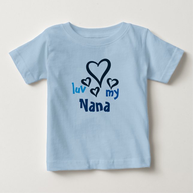 Desi Baby T-shirt - Luv My Nana 1 (Front)