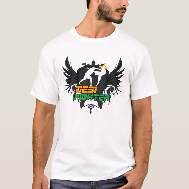 Desi Fighter classic T-Shirt (Front)