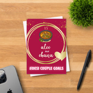 Desi Indian Pakistani Wedding Mehndi Food Sign Acrylic Invitations