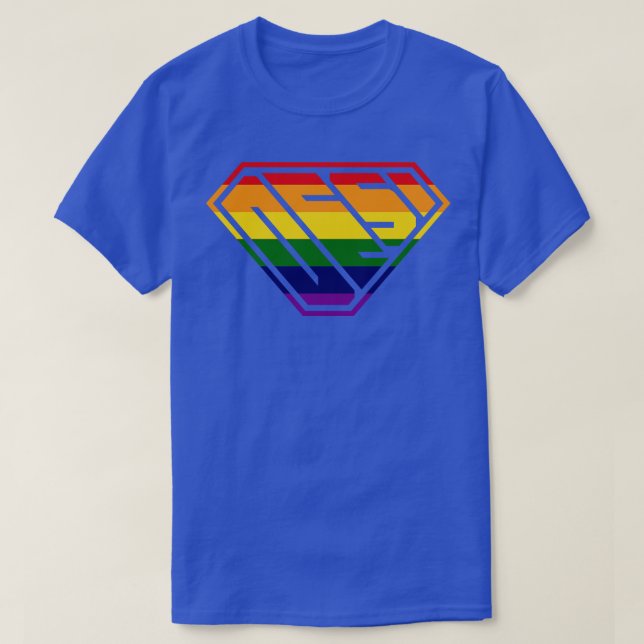 Desi SuperEmpowered Rainbow T-Shirt (Design Front)