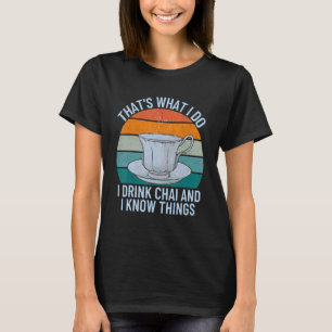 Desi Tea Pakistani Indian Hindi Chai  Men Women T-Shirt