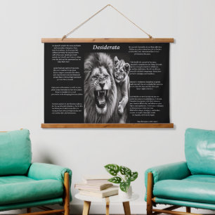 Desiderata: A Moment of Joy Hanging Tapestry