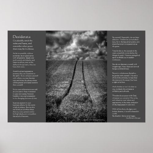 Desiderata _ Been and Gone Fine Art Poster