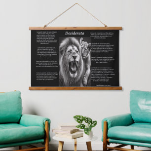 Desiderata: Harmony in the Wild Hanging Tapestry