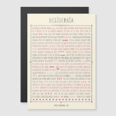 Desiderata Inspirational Poem (Front/Back)