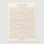 Desiderata Inspirational Poem (Front)