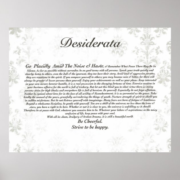 Desiderata by Max Ehrmann - Black Jigsaw Puzzle by Georgia Clare - Pixels  Puzzles