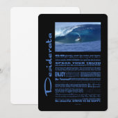 Desiderata Poem Surfing In Hawaii (Front/Back)