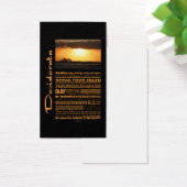 Desiderata Poem Waves At Sunset (Desk)