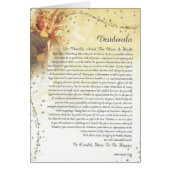 DESIDERATA Starry Guardian Angel (Front)