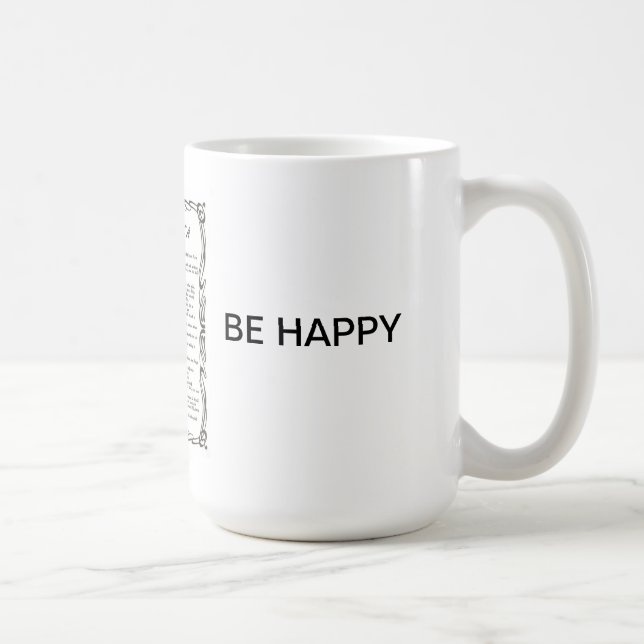 DESIDERATA Tat Mug (Right)