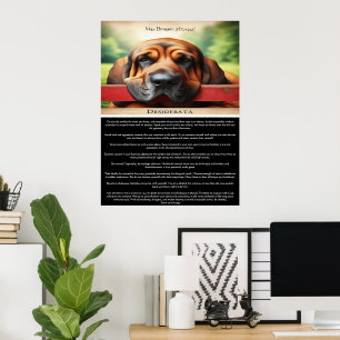 Desiderata: The Language of Rest Poster