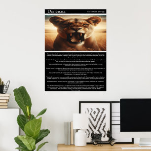 Desiderata: The Untamed Spirit Poster