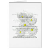 Desiderata with Daisies (Front)